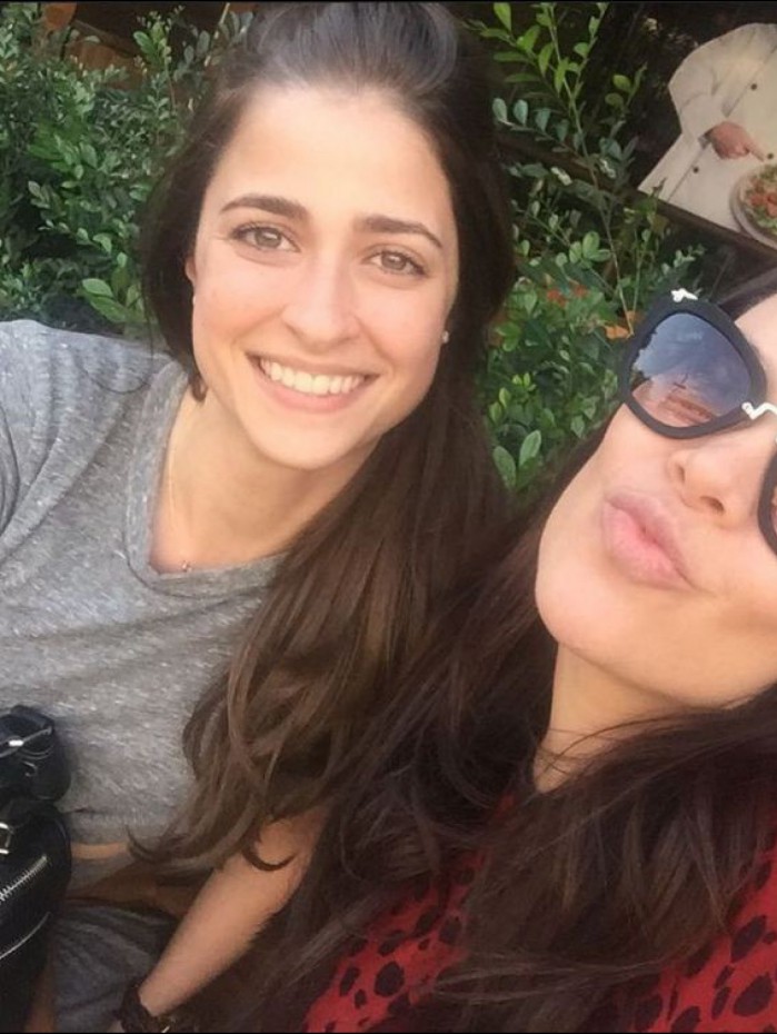 Eduarda Porto e Fernanda Souza