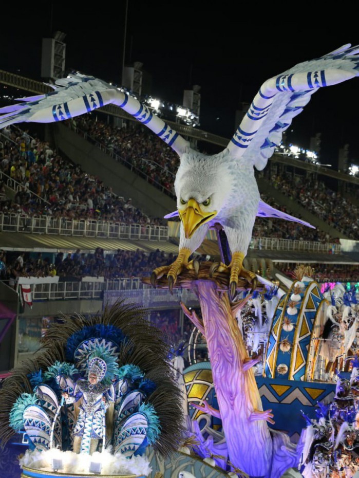 Portela foi a segunda escola a desfilar neste s&aacute;bado