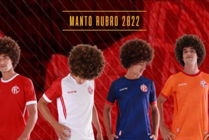 O América divulgou os uniformes para 2022