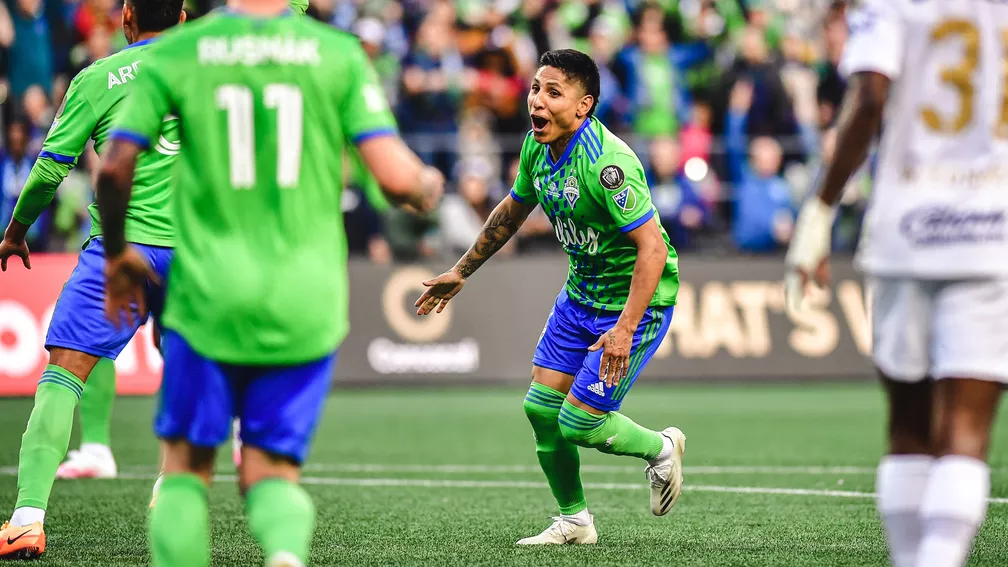 O peruano Ruidíaz marcou dois gols no título da Concachampions do Seattle Sounders
