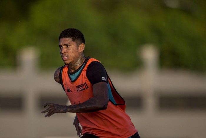 Raniel. Treino do Vasco no CT Moacyr Barbosa na Cidade de Deus em 6 de maio de 2022. A equipe enfrrenta o CSA amanha pelo Campeonato Brasileiro B no Estadio Sao Januario. Foto: Daniel RAMALHO/CRVG