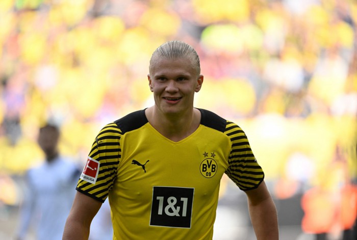 Erling Haaland estreou pelo Borussia Dortmund em 2020