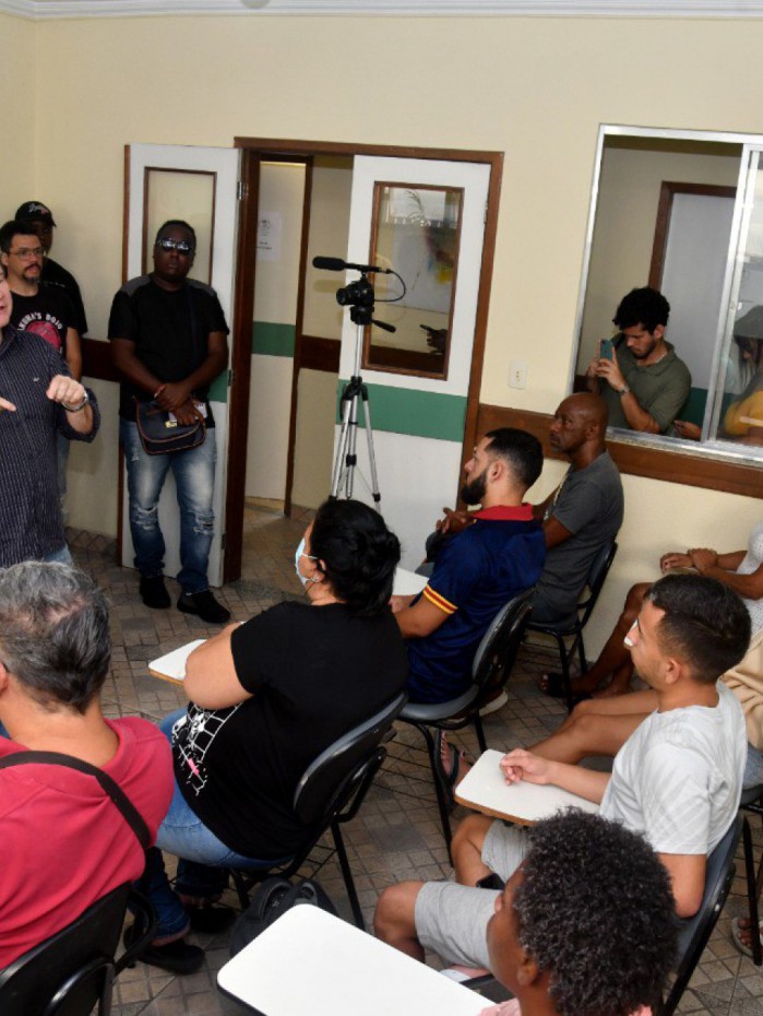 Ricardo Lodi, ex-reitor da Uerj, ministrou a aula magna no Polo de Extens&atilde;o na Serrinha