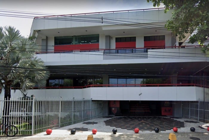 Clube do Flamengo, localizado na Gávea, Zona Sul do Rio