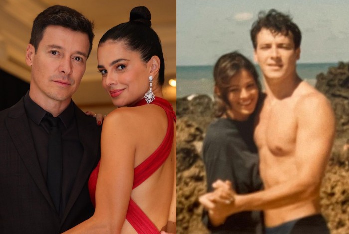 Rodrigo Faro e Vera Viel celebram 25 anos desde que se conheceram