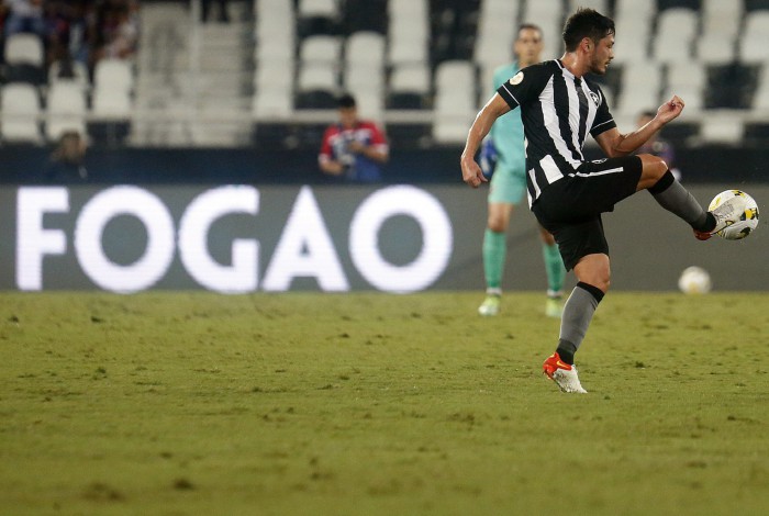 Gramado do Nilton Santos se mostrou castigado na vitória do Botafogo sobre o Fortaleza