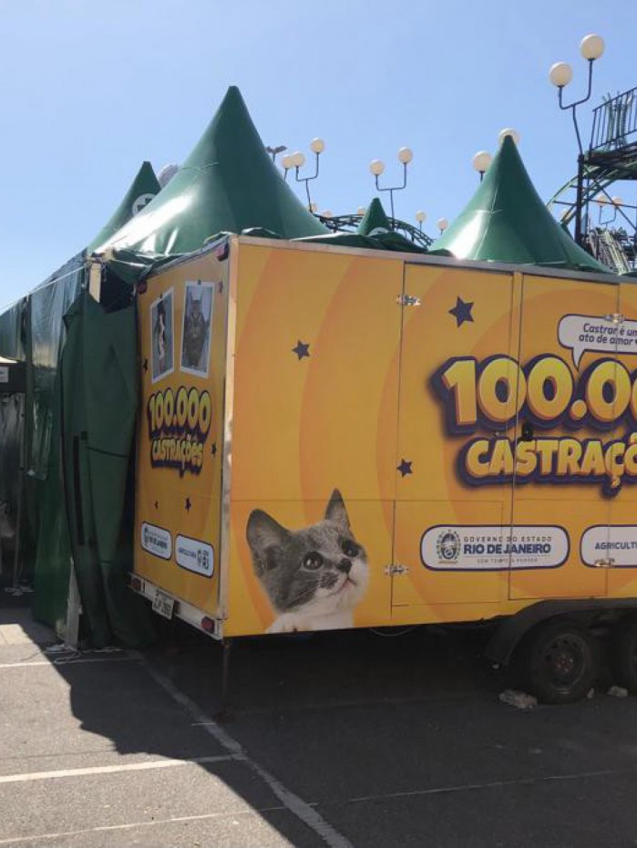 O RJPET pretende castrar 100 mil animais até o final deste ano