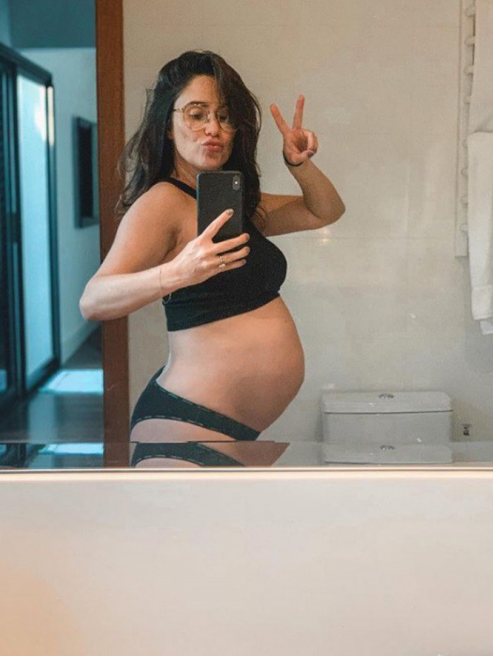 Fernanda Vasconcellos espera o primeiro filho com Cássio Reis 