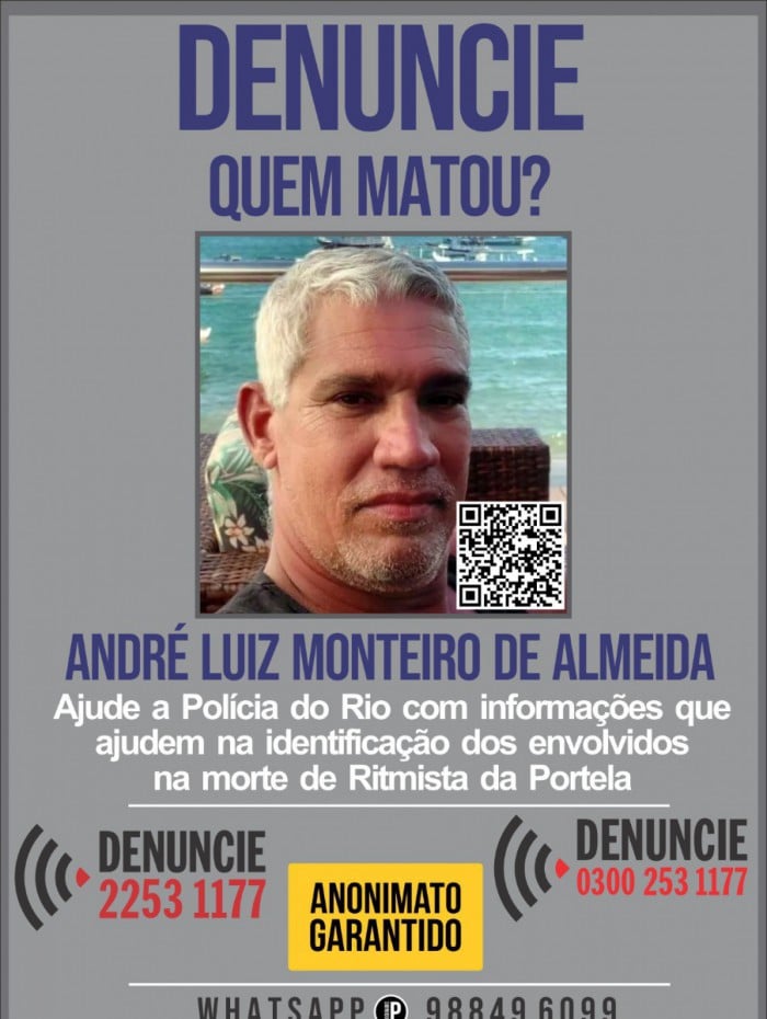 Andr&eacute; Luiz Monteiro de Almeida e a esposa estavam deixando uma amiga em casa quando o carro deles foi fechado pelo ve&iacute;culo dos criminosos