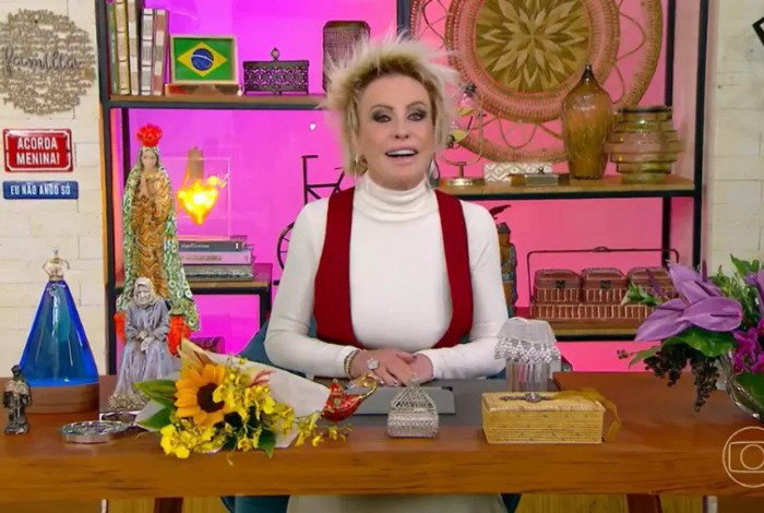 Ana Maria Braga retorna ao 'Mais Você' após ter se recuperado, pela segunda vez, da Covid-19 