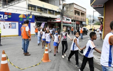 Mais uma escola de Nova Iguaçu recebe projeto 'Escola Segura'