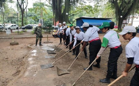 Agentes da Guarda Ambiental de Nova Iguaçu participam de instrução para Brigada de Duque de Caxias