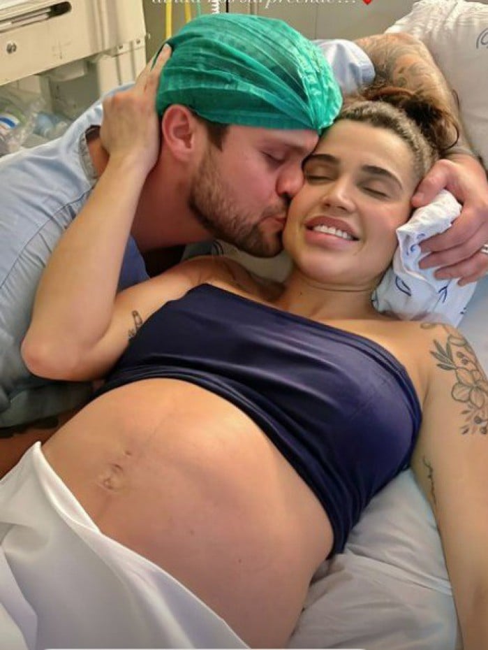 Nasce o primeiro filho de Paula Amorim e Breno Simões