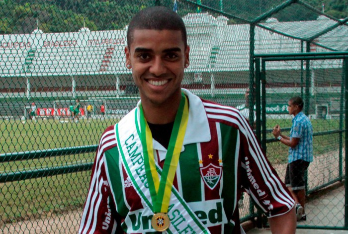 Allan em sua época de Fluminense