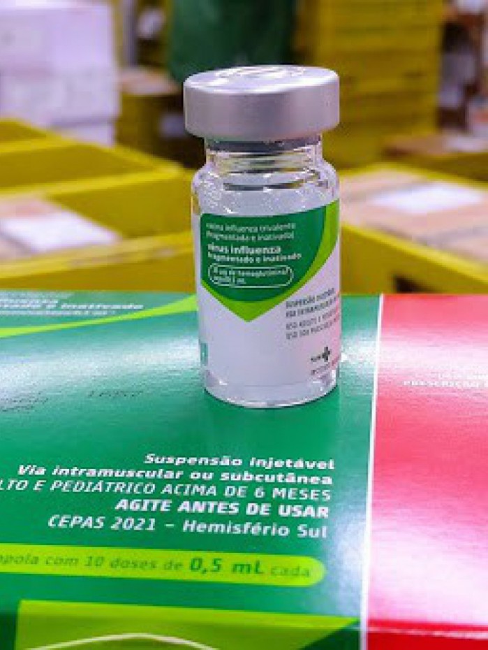 Objetivo da vacina contra a Influenza é reduzir a circulação do vírus da gripe