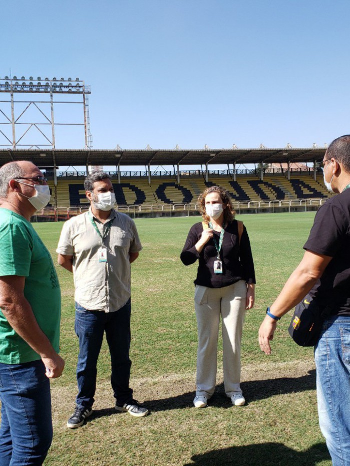 Estádio da Cidadania, o Raulino de Oliveira, em Volta Redonda, foi selecionado para fazer parte da série "Estádios Históricos"