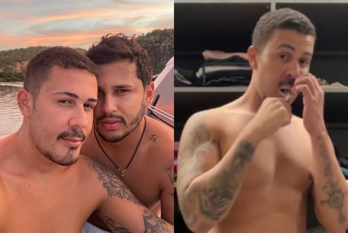 Carlinhos Maia surge completamente nu em clique publicado pelo marido nas redes sociais