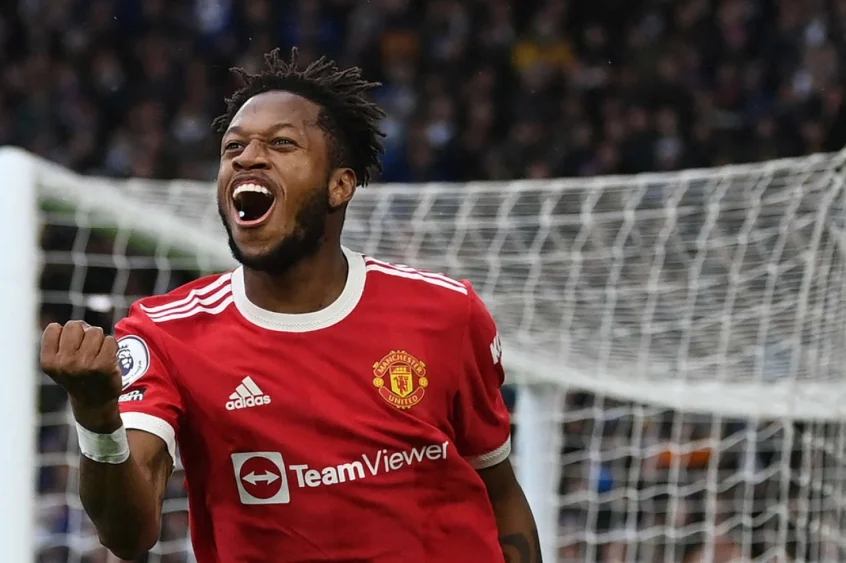 Fred, meio-campista do Manchester United