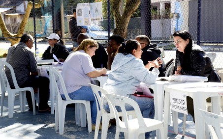 Escola Municipal recebe ação de cidadania e direitos
