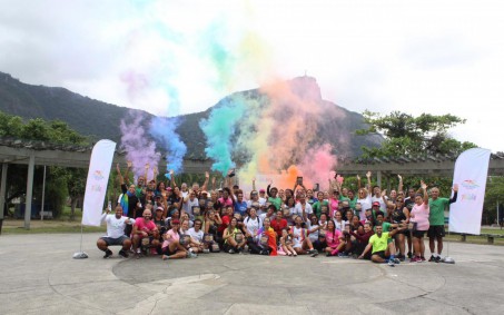 A corrida de rua foi destaque no mês do orgulho LGBTQIA+