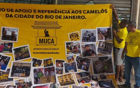 Movimento Unidos dos Camelôs ocupa espaço da prefeitura no Centro