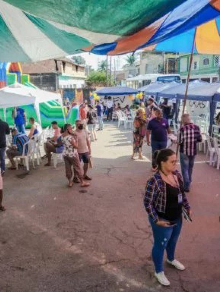 Mais de 380 pessoas receberam atendimento no bairro Juscelino 