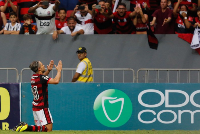 Diego Ribas volta a marcar gol pelo Flamengo 