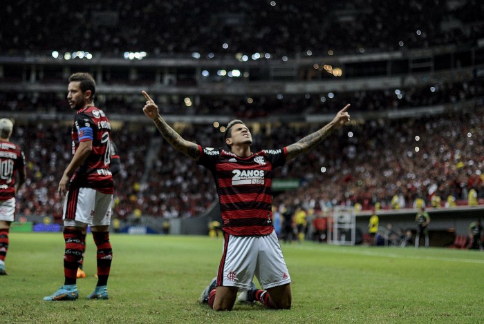 Pedro marcou duas vezes na vitória de 4 a 0 do Flamengo contra o Juventude