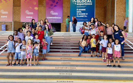 Adultos e crianças de Nova Iguaçu marcaram presença na Glocal Experience