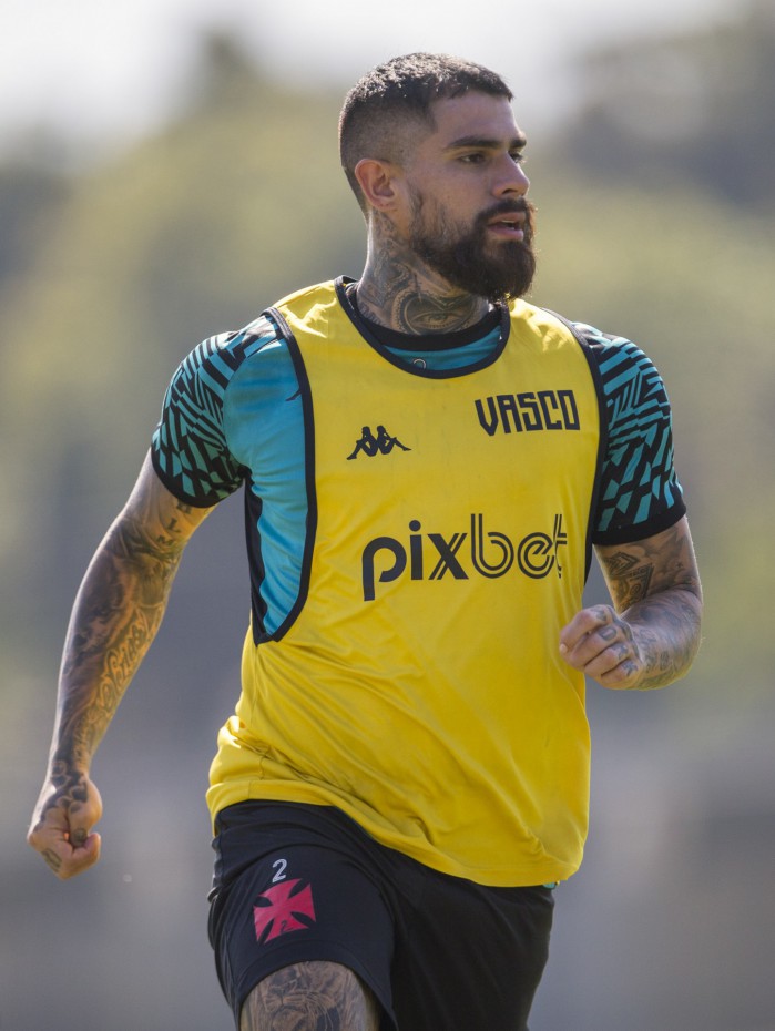 Quintero no treino do elenco de futebol profissional do Club de Regatas Vasco da Gama no CT Moacyr Barbosa na Cidade de Deus em 02 de julho de 2022. A equipe enfrenta o Sport amanha pelo Campeonato Brasileiro B. Foto: Daniel RAMALHO/CRVG