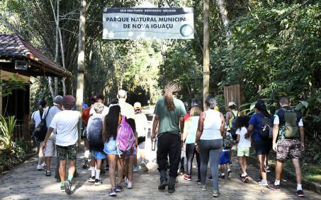 Evento 'Um dia no Parque' promoveu atividades na natureza para iguaçuanos