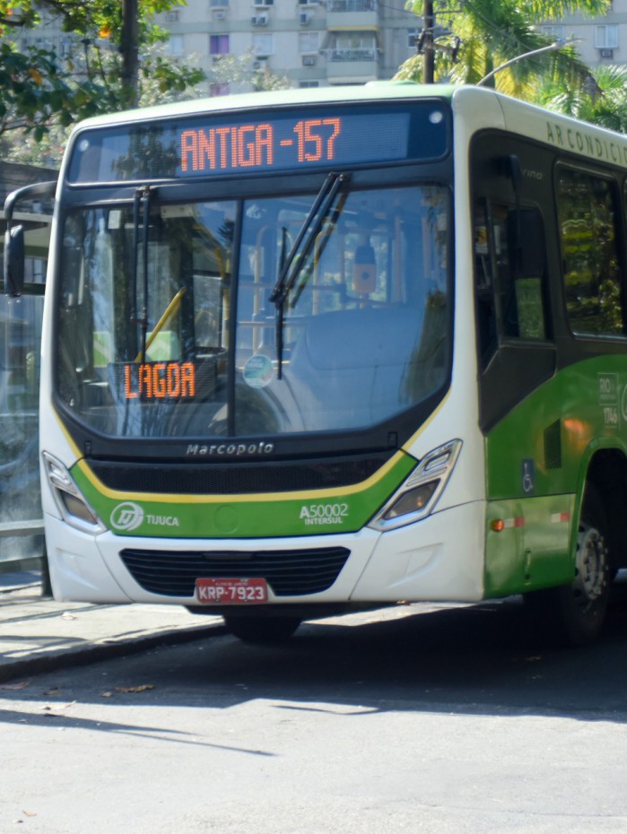 Linha 157 volta a operar no trecho Castelo x G&aacute;vera-PUC, via Largo do Machado e Fonte da Saudade