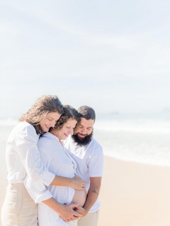 Ensaio de gestante da família do Lucca.