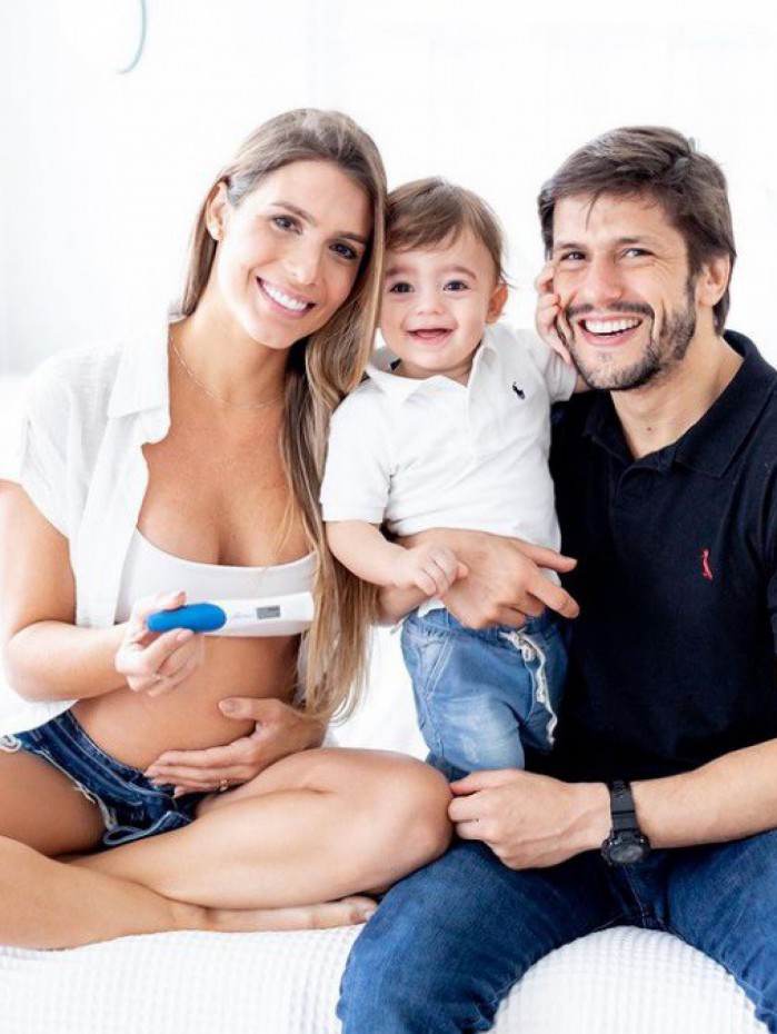 Bia Feres espera o segundo filho