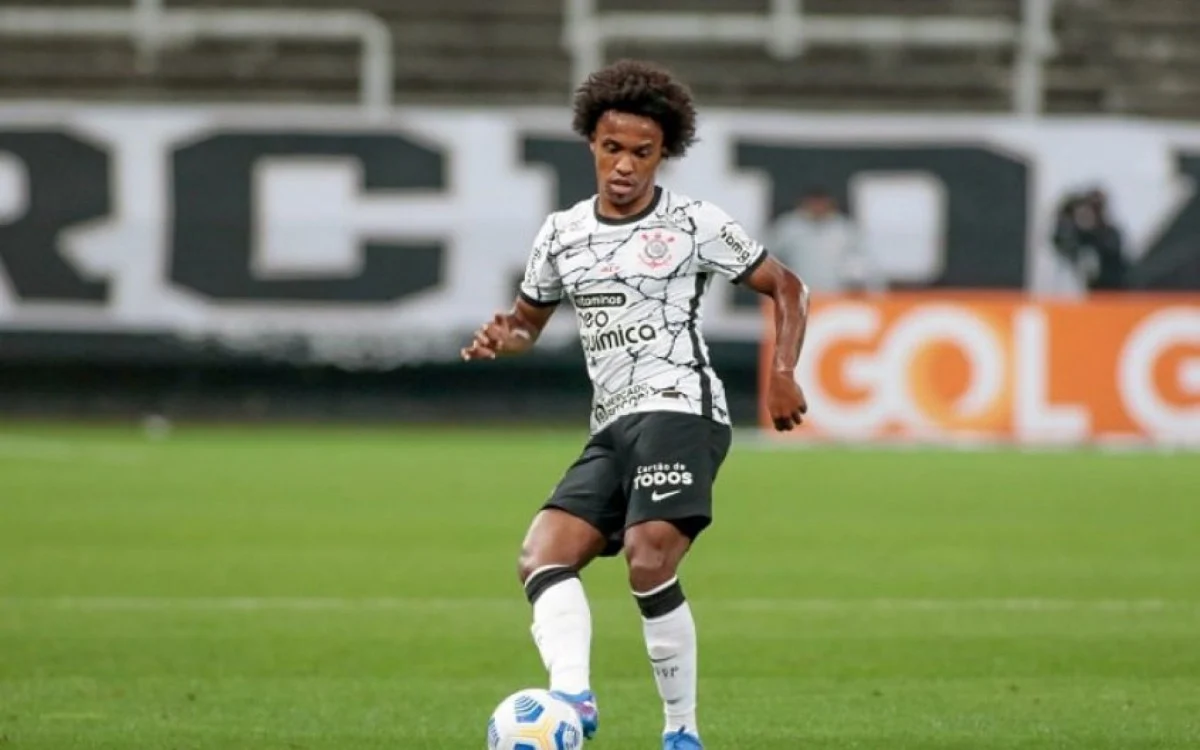 Willian será desfalque no duelo entre Corinthians e Flamengo