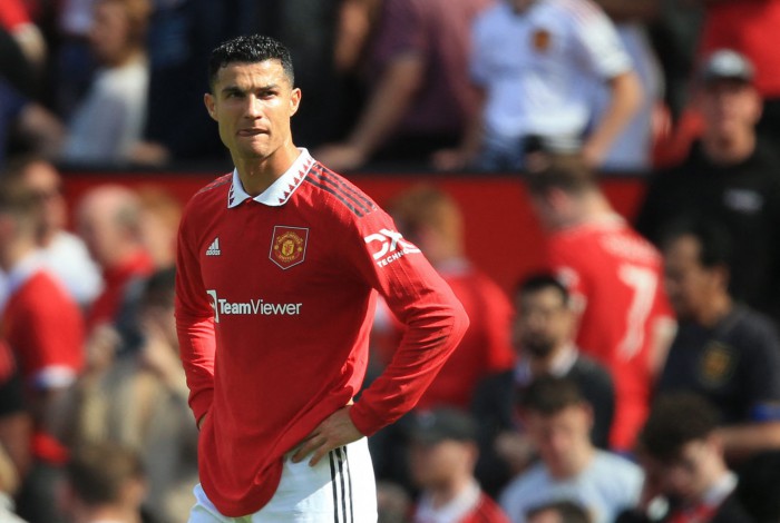 Cristiano Ronaldo não vive bom momento com o Manchester United