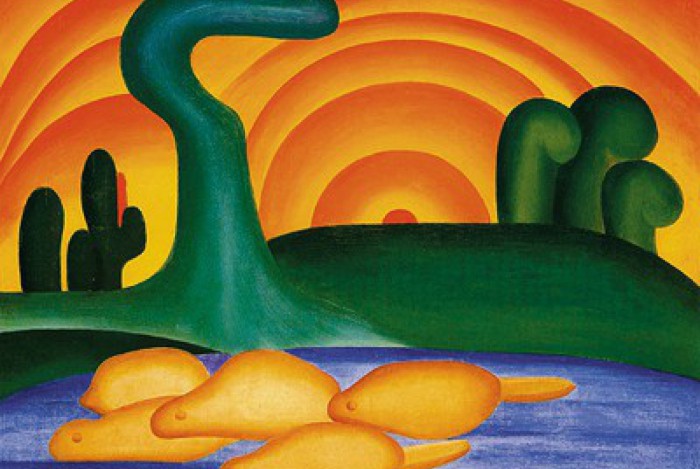 Quadro 'Sol Poente' (1929), óleo sobre tela de Tarsila do Amaral dá nome à operação