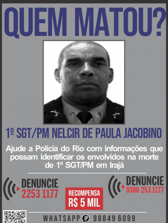 Sargento Nelcir de Paula Jacobino era lotado no 41º BPM e estava na corporação desde 1999
