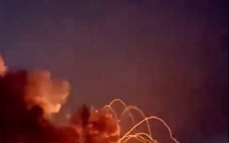 Incêndio atinge depósito de munições russo próximo à fronteira com a Ucrânia