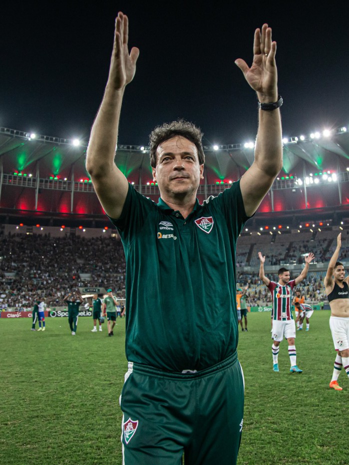 Técnico Fernando Diniz renovou contrato com o Fluminense até 2024