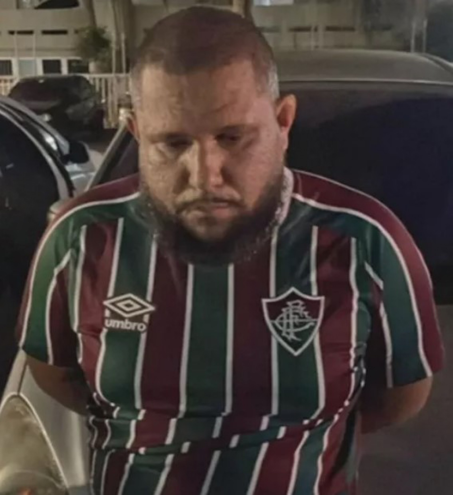 Chefe do tráfico do Castelar é preso assistindo jogo no Maracanã
Marco Aurélio dos Santos Rocha, o 'Foka' - reprodução
