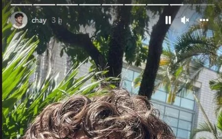 Chay Suede mostra primeiro dia de gravação de 'Travessia'