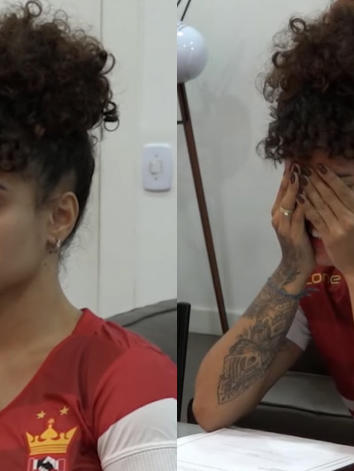 Thays Busson foi alvo de pegadinha da Viradouro ao ser convidada para assumir posto de musa