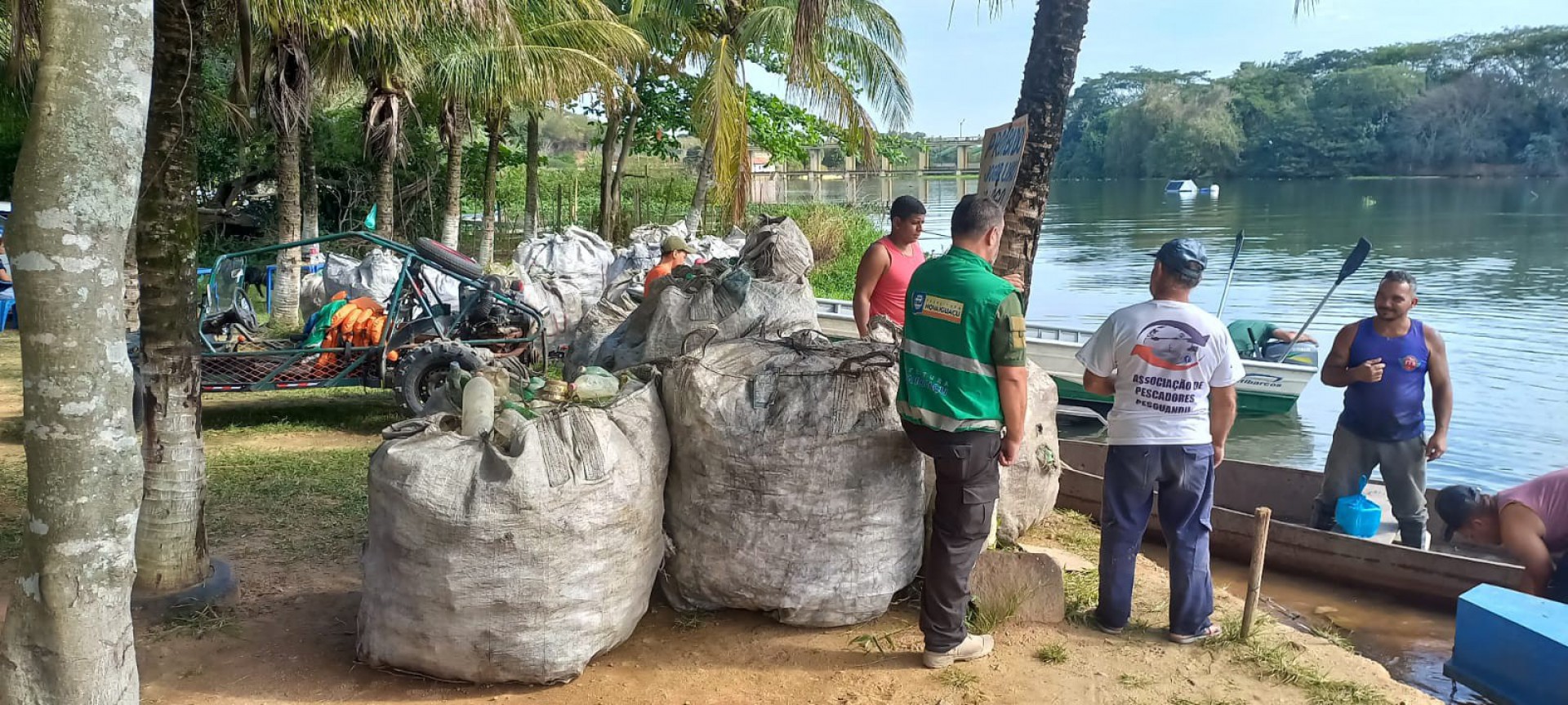 Mutirão de Limpeza na APA do Rio Guandu Remove Mais de 255 kg de Lixo e Mobiliza Comunidade