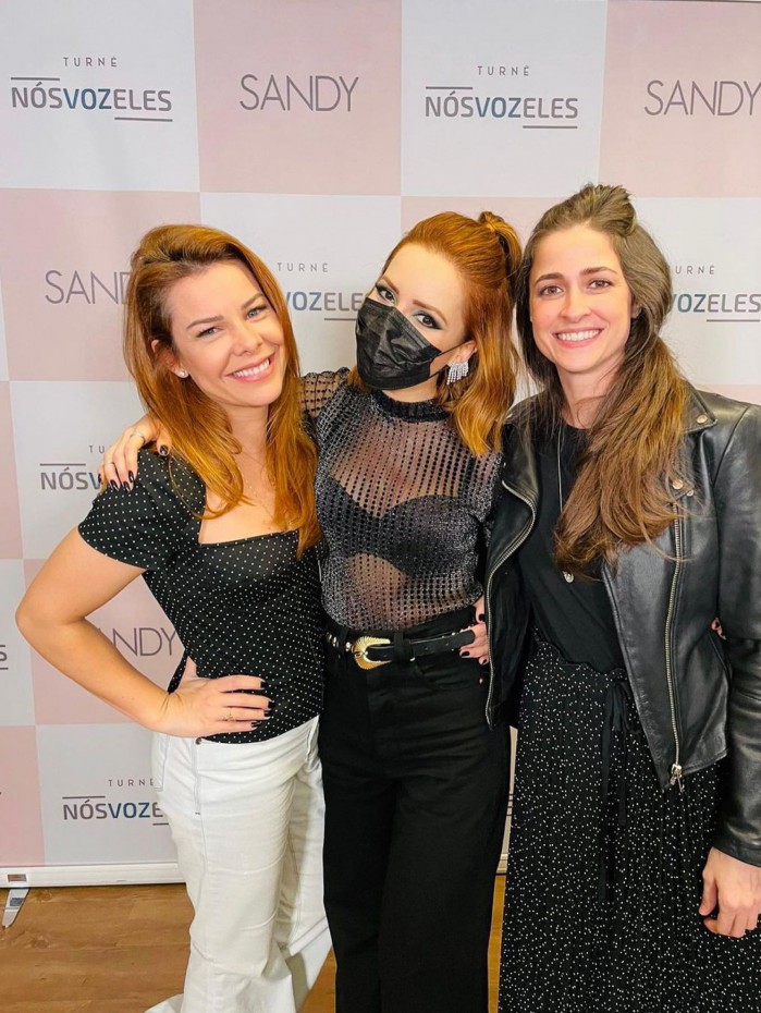 Fernanda Souza, Sandy e Eduarda Porto
