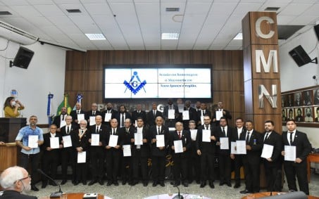 Câmara de Nova Iguaçu realiza Sessão Solene em homenagem à Maçonaria