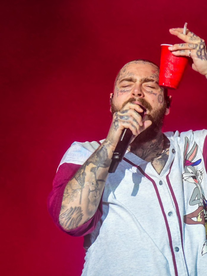 Post Malone se apresenta no Palco Mundo no segundo dia do Rock in RIo 2022