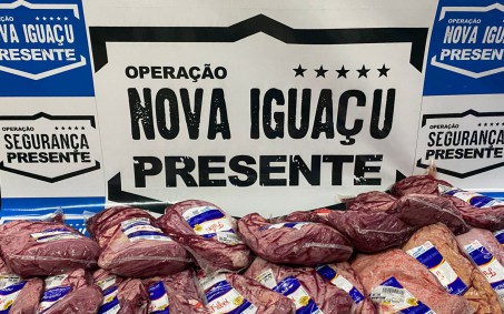 Polícia prende dupla que furtava carne em supermercado de Nova Iguaçu