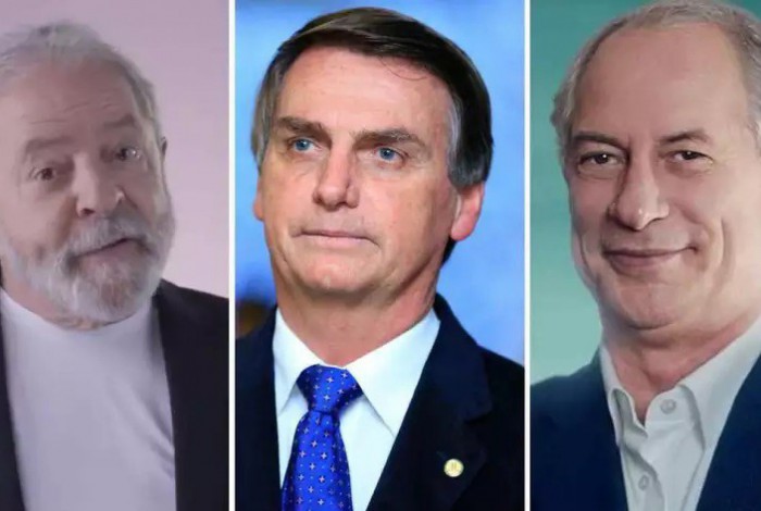 Pesquisa Ipespe/Abrapel mostra Lula com 44%, Bolsonaro com 36% e Ciro com 8%