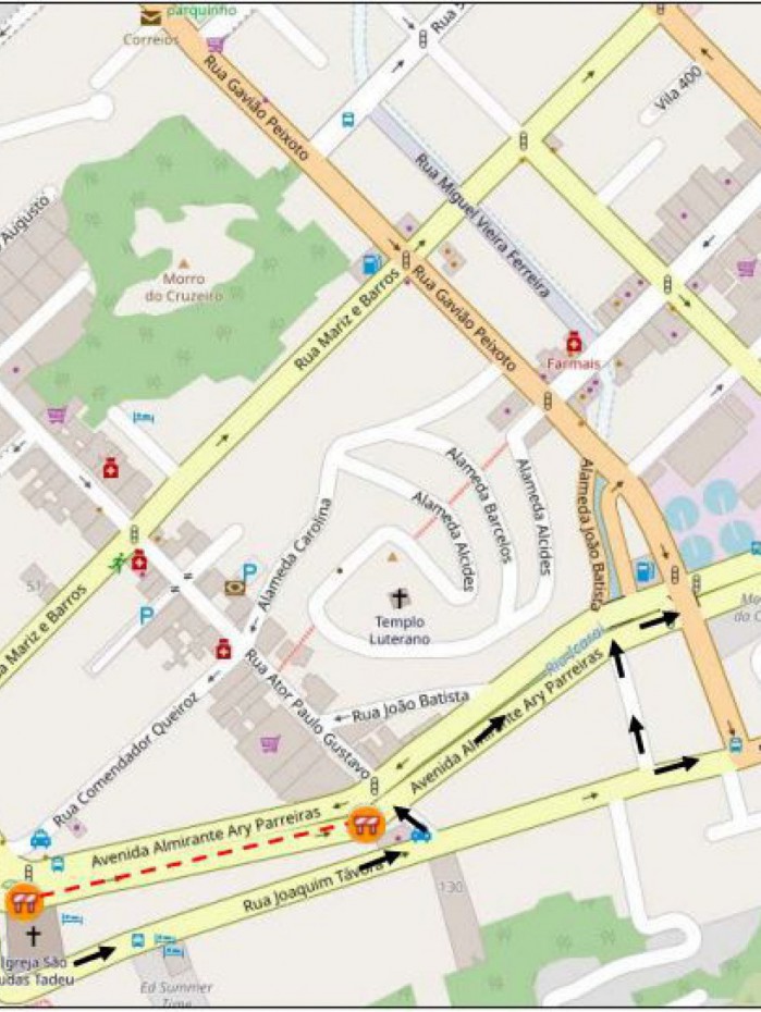 A interdição está com previsão de término para a sexta-feira (16).